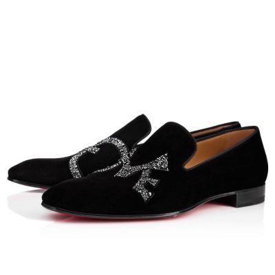 Mocasines Dandylove Strass Christian Louboutin Hombre - Negros - 1180590I361